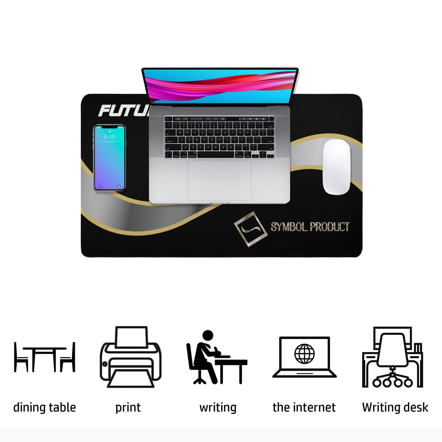 Current & Future Accessories Laptop / Computer Mousepad (Future Lawyer)
