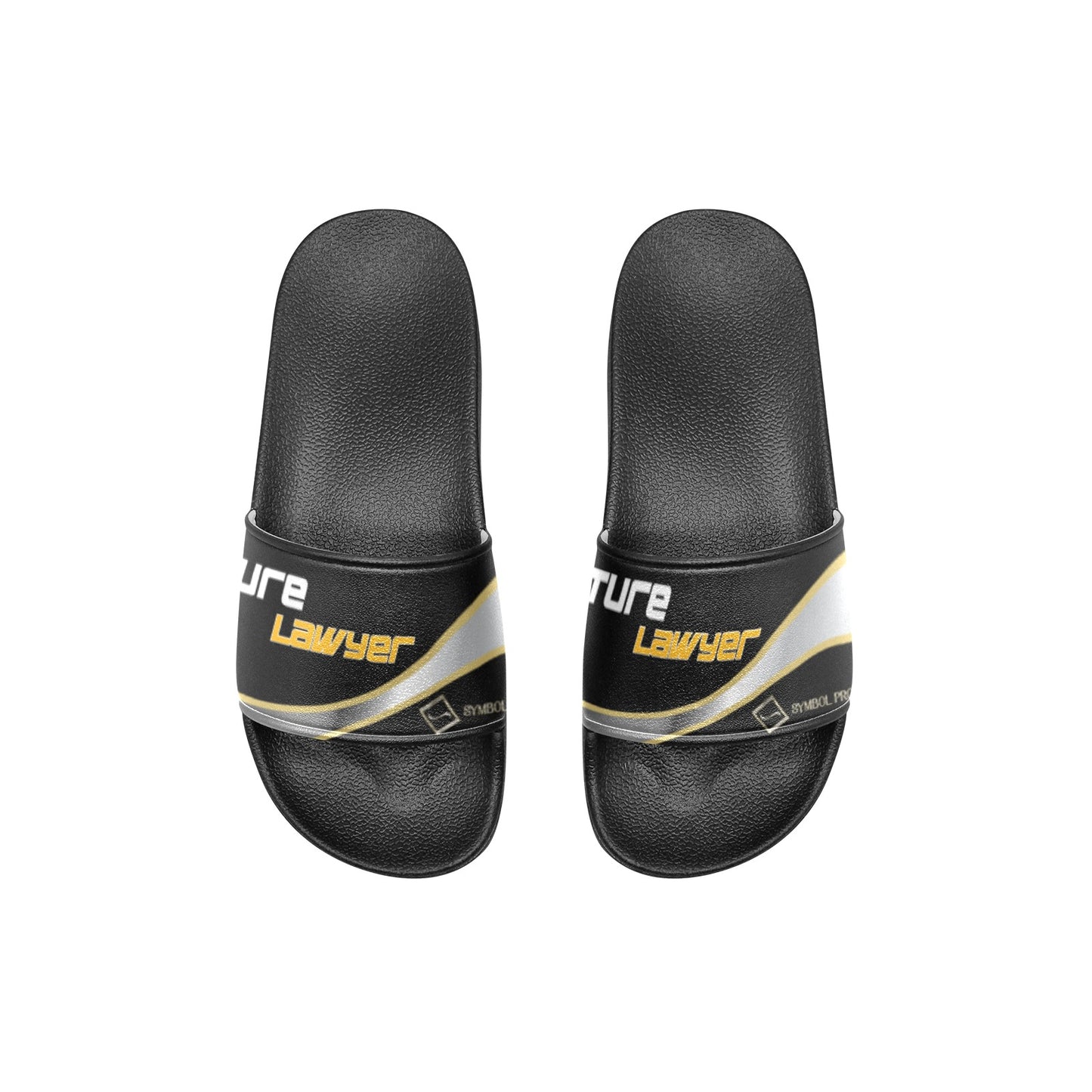 Current & Future  Accessories Kids Slide Sandals (Future Lawyer)