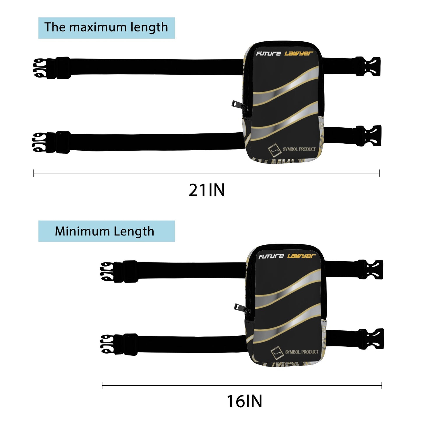 Current & Future  Accessories Thigh Bag (Future Lawyer)